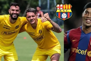 El delantero uruguayo que fracasó en Barcelona SC y está encendido en Brasil