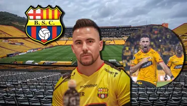 El descaro de Jonatan Bauman con Barcelona SC, lo que exige el argentino para salir del club