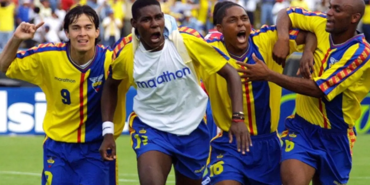 El ecuatoriano estaría en la historia de la Fifa tras marcar en un mundial