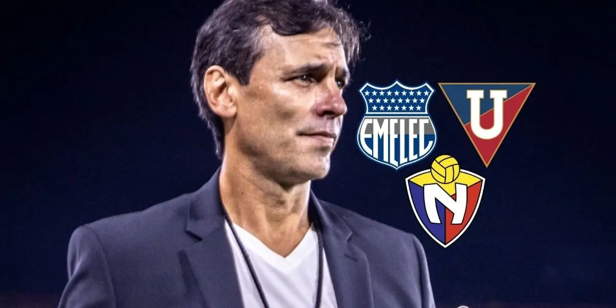 El entrenador salió de Barcelona SC tras perder el Clásico