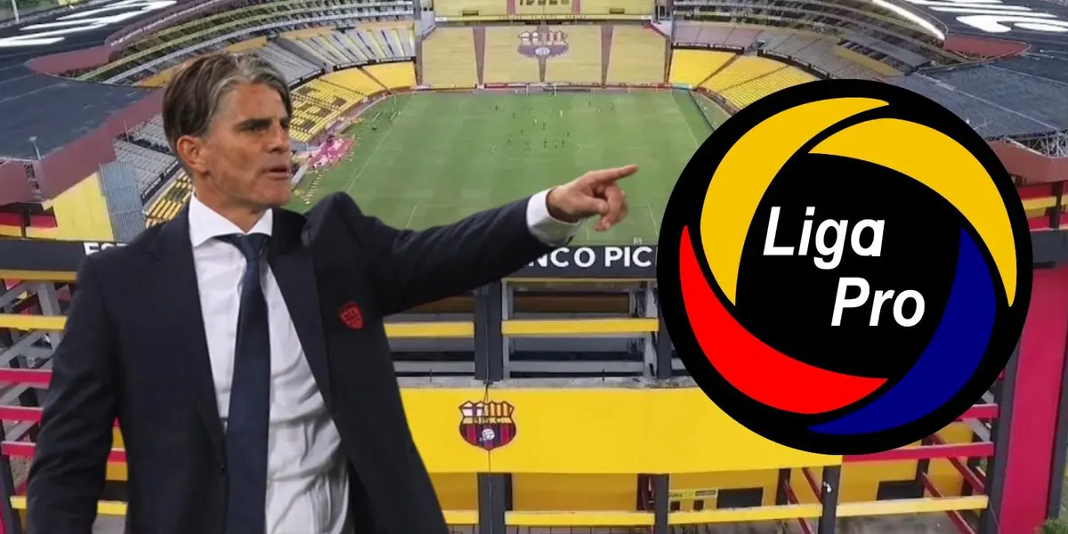 El entrenador uruguayo probó ante Guayquil City un nuevo ataque