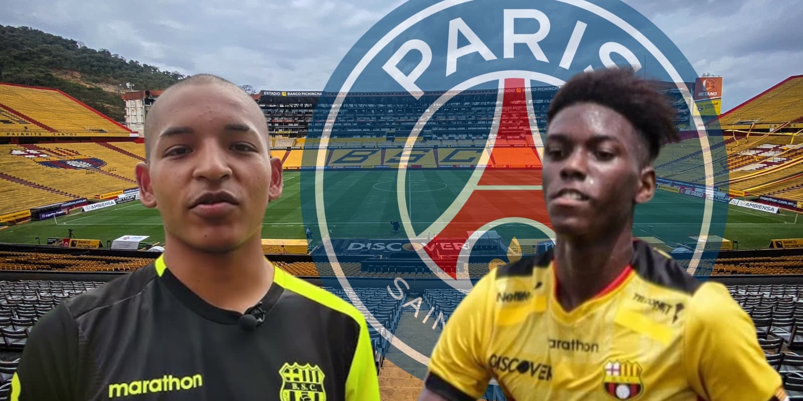 El equipo en el que le gustaría jugar a Acurio, mientras que Obando esta cerca de PSG