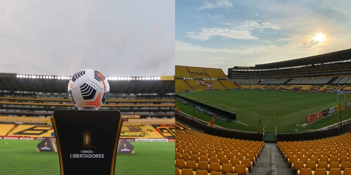El estadio Monumental de Barcelona SC, albergará el partido más importante de la Copa Libertadores el próximo 29 de Octubre de 2022 en Guayaquil