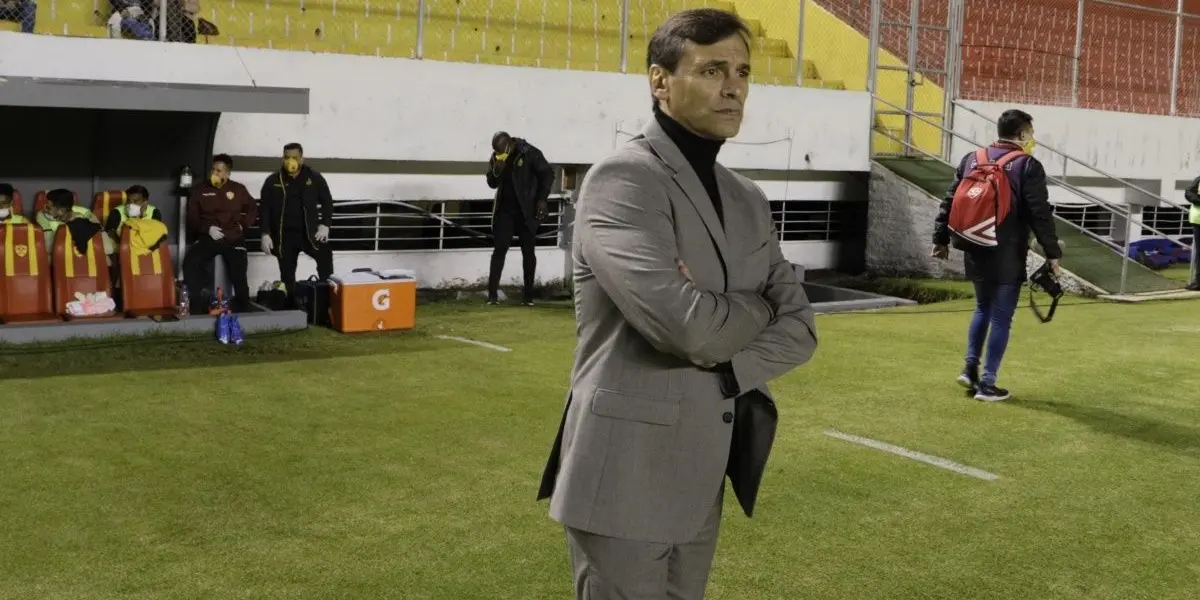 El estratega presentó su renuncia a Barcelona SC