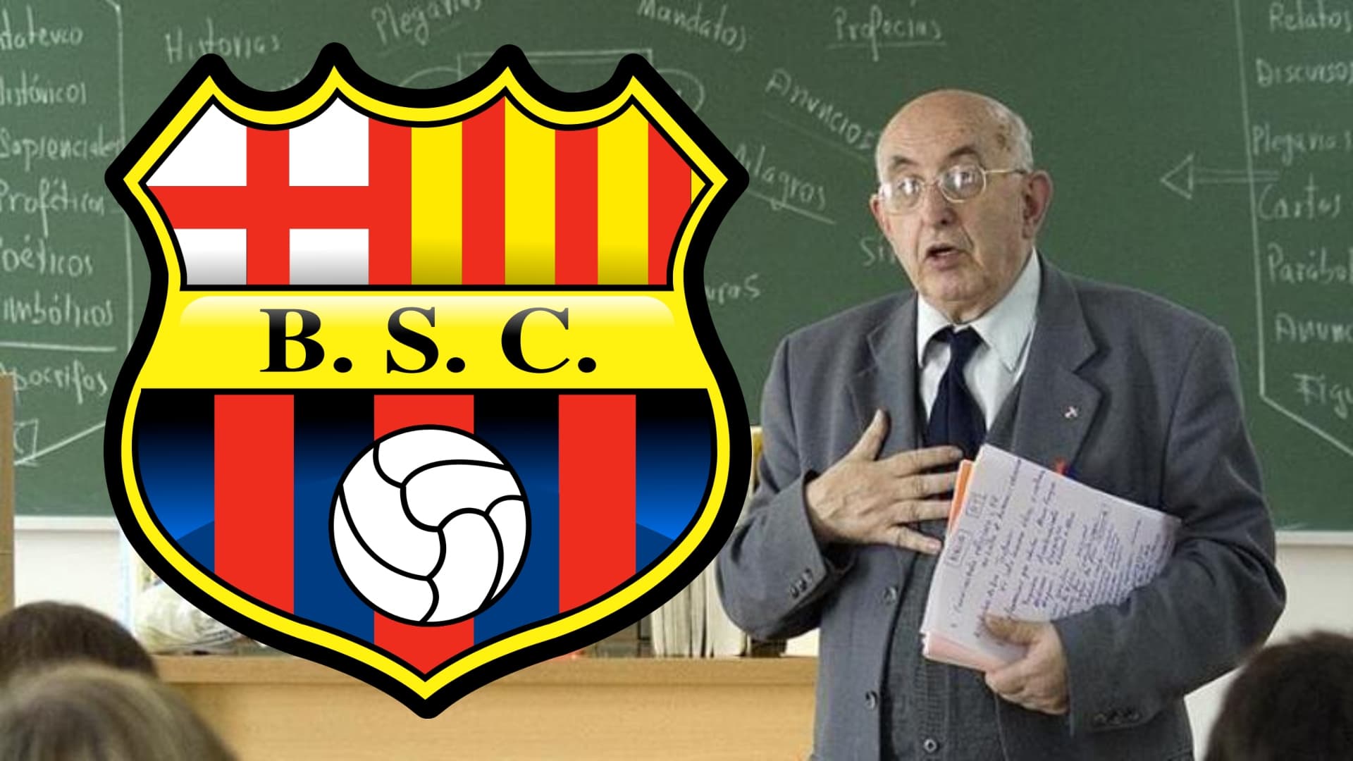 El ex jugador de Barcelona SC que trabaja en una escuela