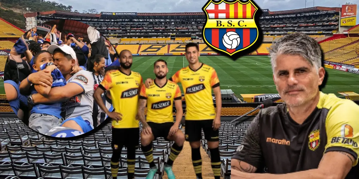 El ex jugador de Emelec que anhela vestirse con los colores de Barcelona SC