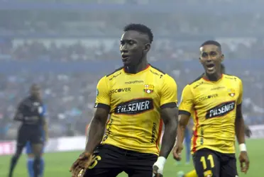 El ex jugador del Ídolo de Ecuador puso el 3 a 2 para sentenciar el partido.