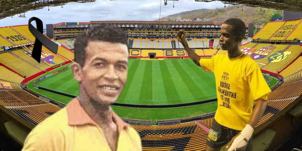 El ex jugador Fricson George recuerda con cariño y respeto a Vicente Lecaro, el inmortal defensor de Barcelona SC que nos dejó.