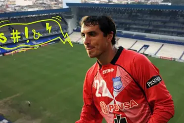 El ex portero de Emelec ahora como comunicador social habló de la jugada polémica en el Barcelona 2-0 Gualaceo