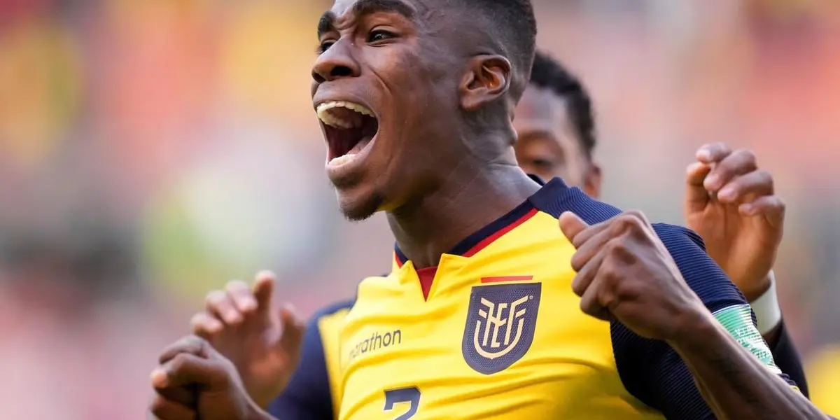 El exdefensor central de Barcelona SC, Félix Torres, marcó un doblete para darle la victoria a la Tri.