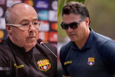 El exentrenador de Barcelona SC criticó decisiones de la directiva