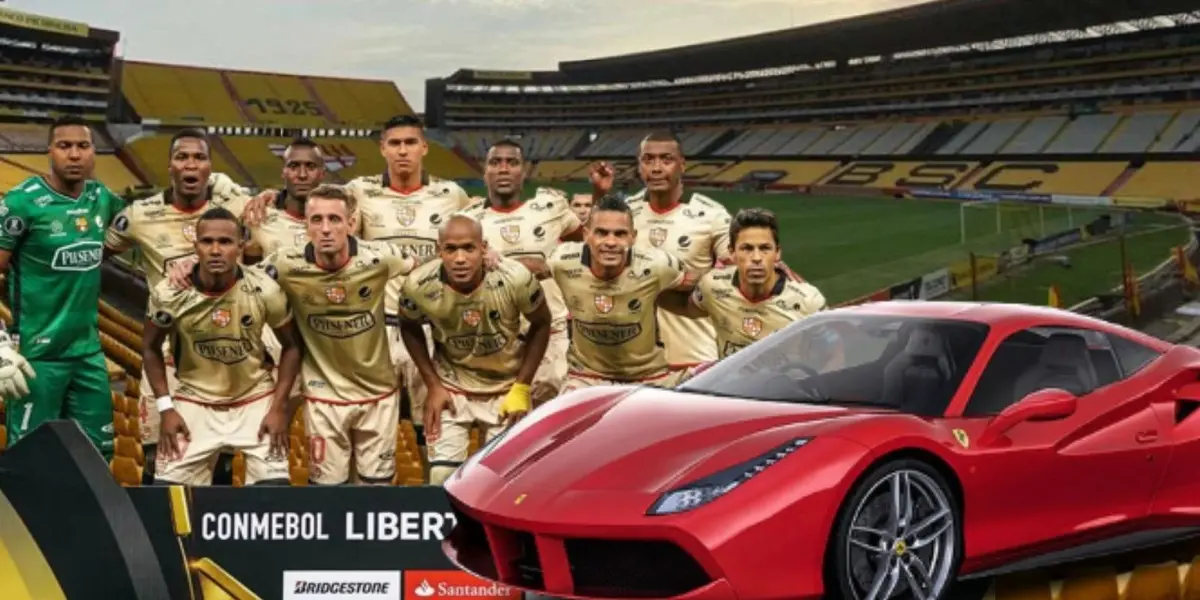 El futbolista que fue un crack en Barcelona SC y ahora se pasea en Estados Unidos con un Ferrari