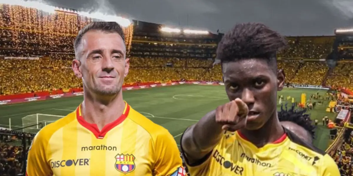 El gran gesto de Damián Díaz con la joyita de Barcelona SC, Allen Obando