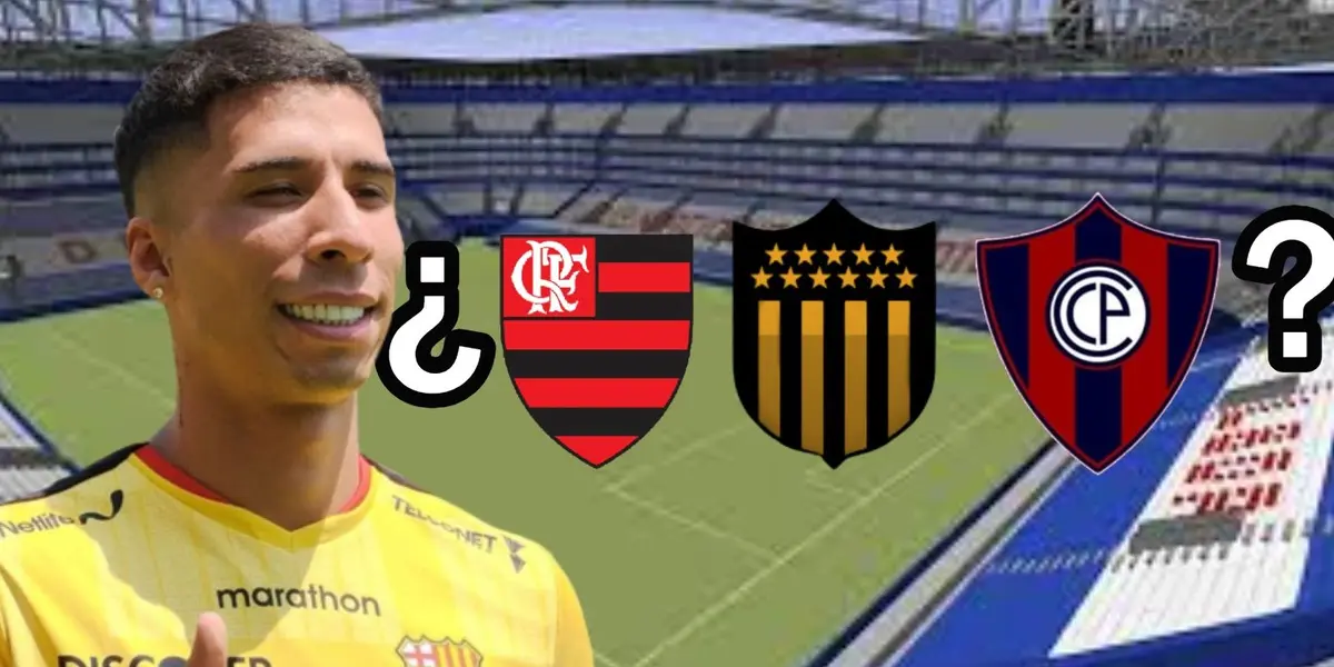 El joven delantero ya tiene opciones para demostrar su fútbol después de las pocas oportunidades en Barcelona SC