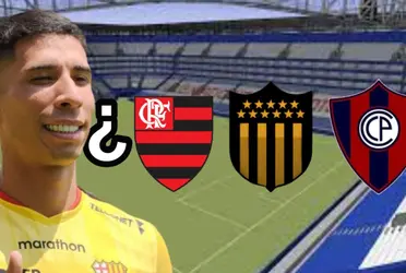 El joven delantero ya tiene opciones para demostrar su fútbol después de las pocas oportunidades en Barcelona SC