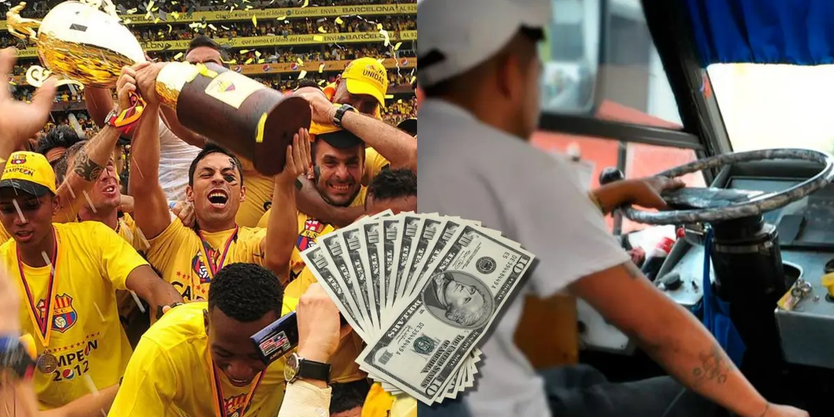 El jugador alcanzó la gloria con Barcelona SC y fue campeón nacional, pero ahora tiene un negocio haciendo fletes