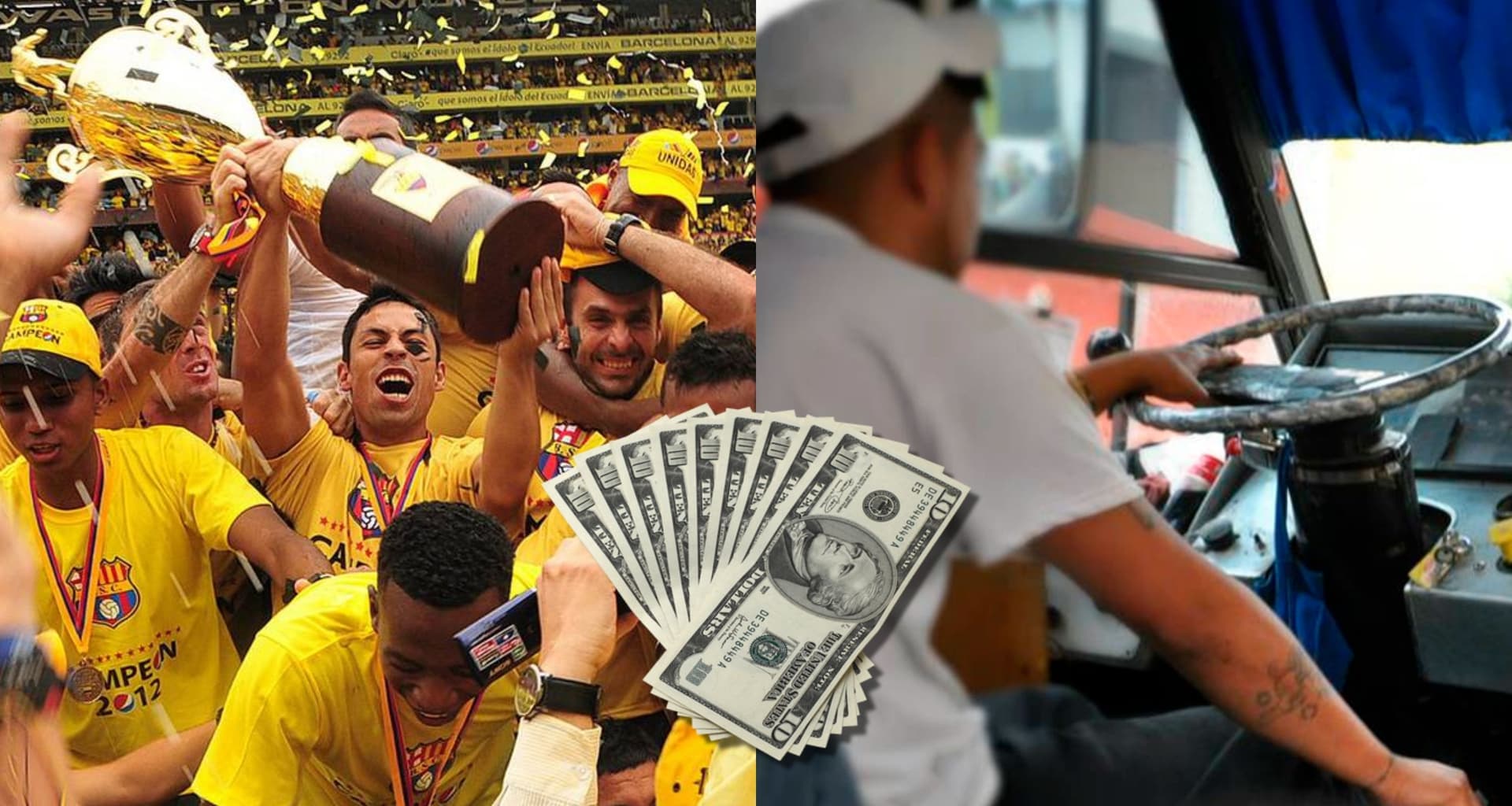 El jugador alcanzó la gloria con Barcelona SC y fue campeón nacional, pero ahora tiene un negocio haciendo fletes