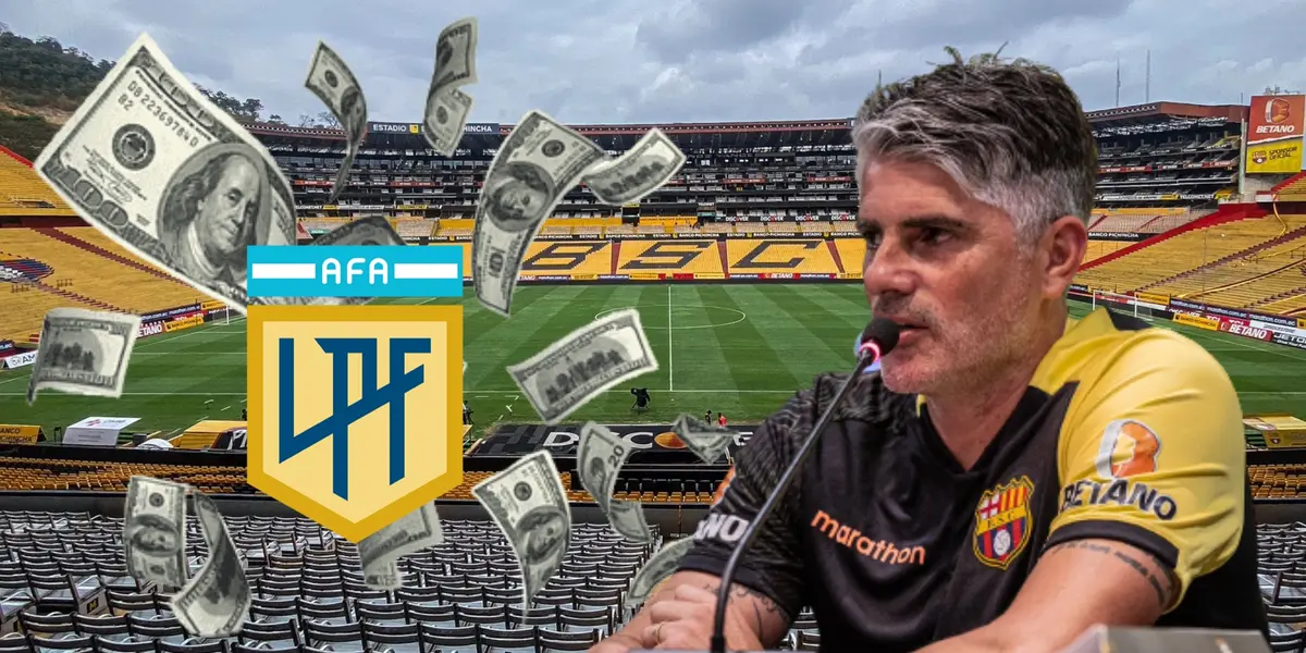 El jugador de 1,5 millones que quiere Barcelona SC, juega en Argentina y lo pidió Diego López