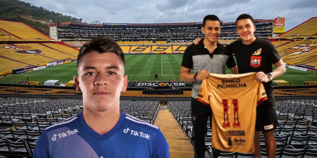 El jugador de Barcelona SC con el que Diego García celebró su cumpleaños