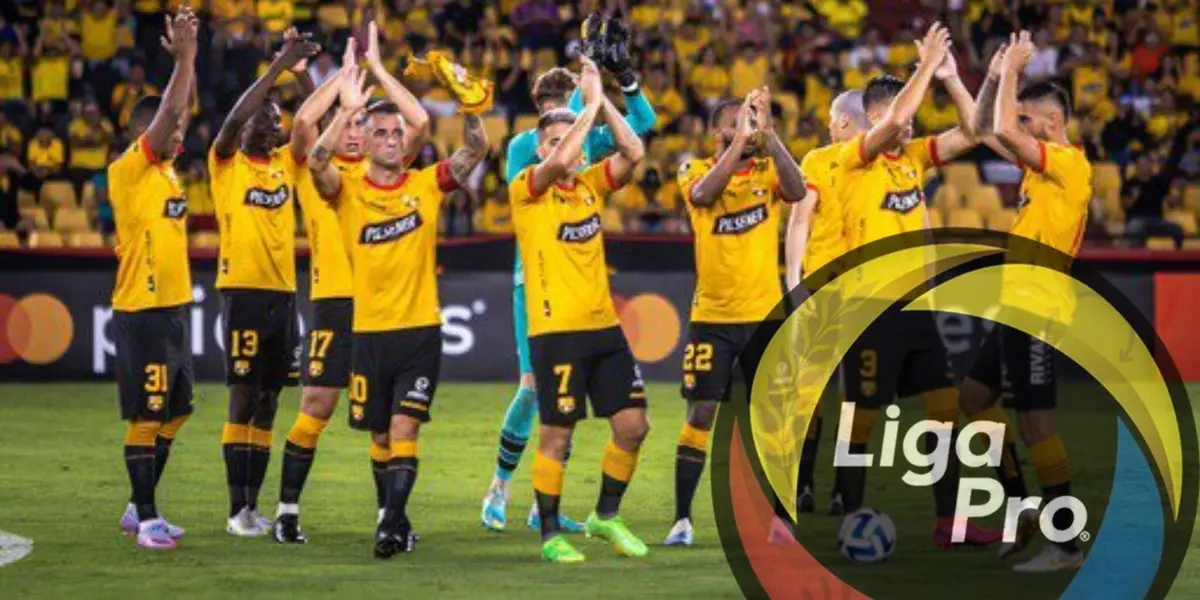 El jugador de Barcelona SC que fue destacado por Liga Pro, a pesar de la derrota con Aucas