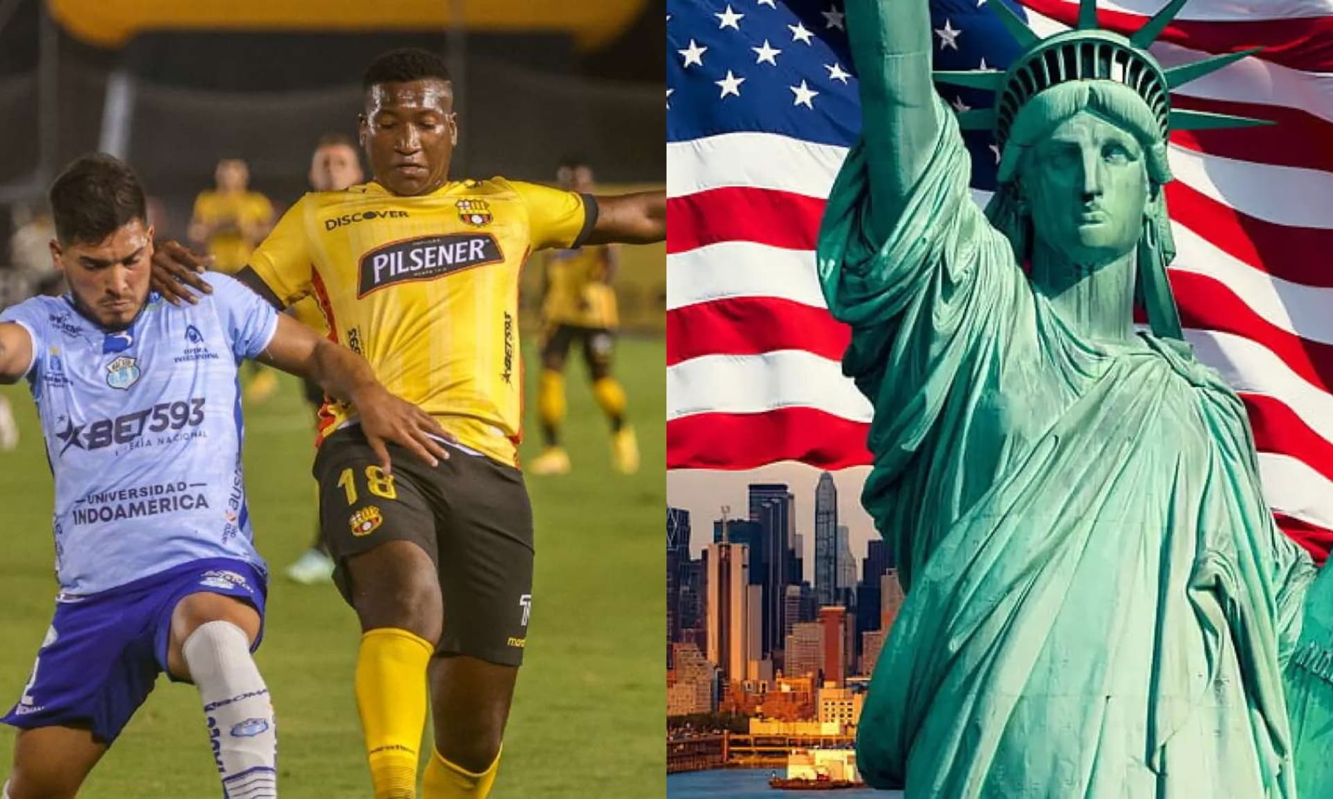 El jugador del Ídolo fue captado así durante el partido contra Dallas FC.