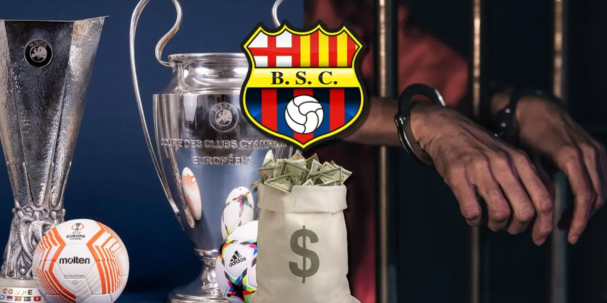 El jugador estuvo como una opción para Barcelona SC y lo ganó todo en Europa, ahora fue a la cárcel