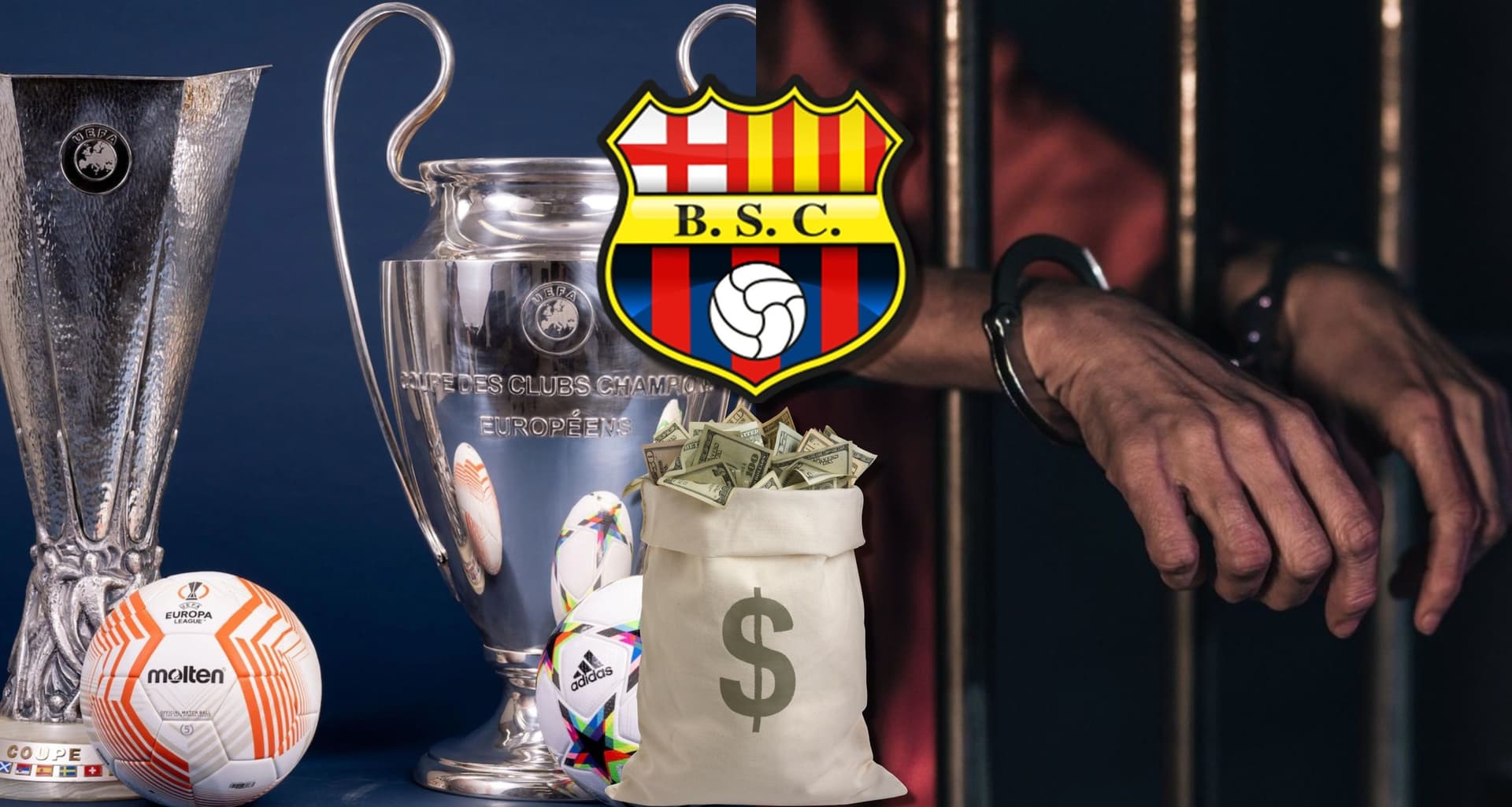 El jugador estuvo como una opción para Barcelona SC y lo ganó todo en Europa, ahora fue a la cárcel