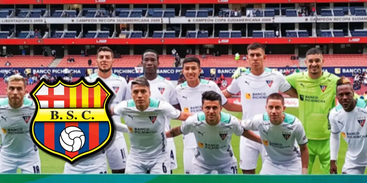 El jugador expresó su deseo de ponerse la camiseta de Barcelona SC pero está en Liga de Quito para el 2023