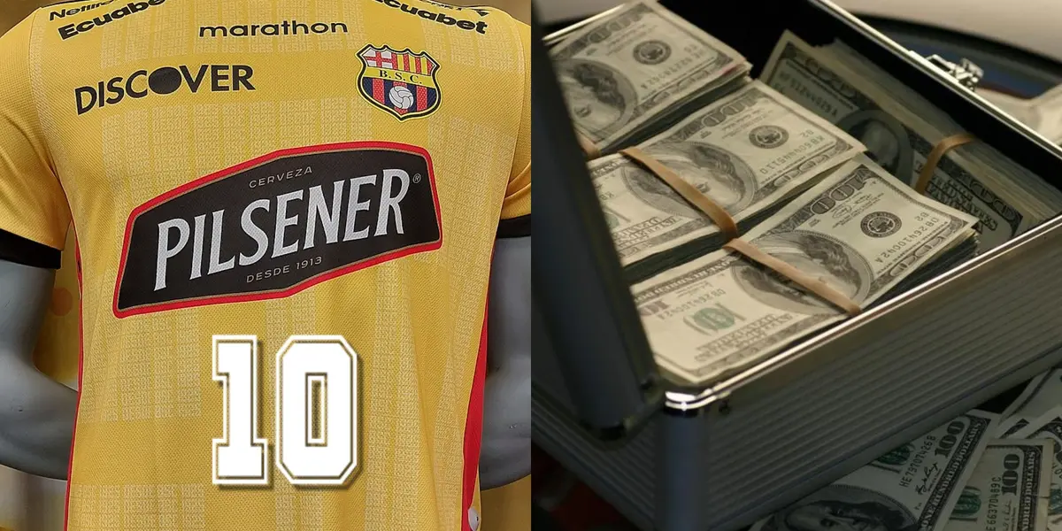 El jugador ha dicho que ponerse la camiseta de Barcelona SC es uno de sus grandes sueños, sin embargo su precio es muy alto como para llevarlo