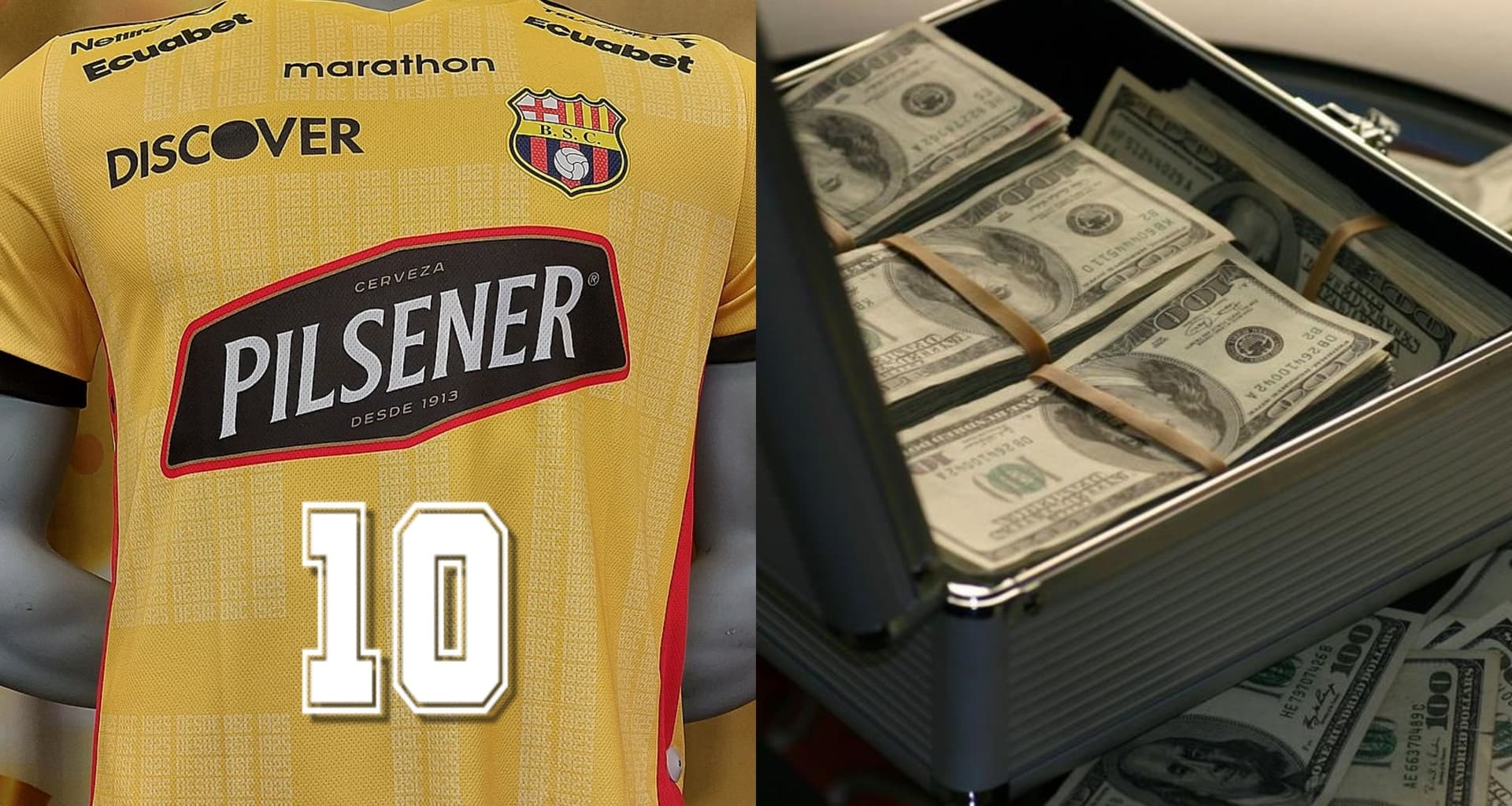 El jugador ha dicho que ponerse la camiseta de Barcelona SC es uno de sus grandes sueños, sin embargo su precio es muy alto como para llevarlo
