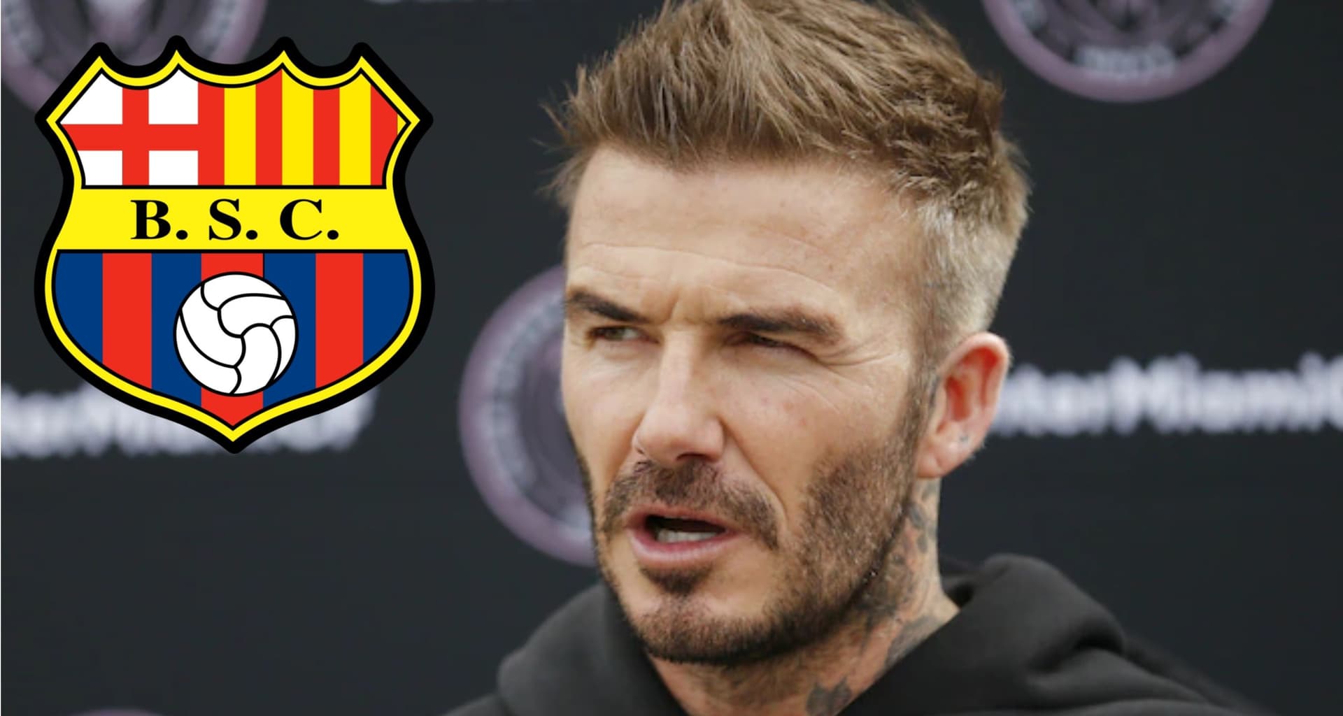 EL jugador lesionó a David Beckham y fue parte del Barcelona SC 2012