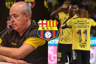 El jugador llegó como la carta de gol de Jorge Célico para Barcelona SC