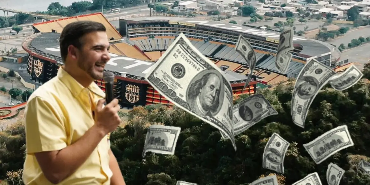 El jugador por el que Barcelona SC ganaría más de 600 mil dólares, juega en Brasil