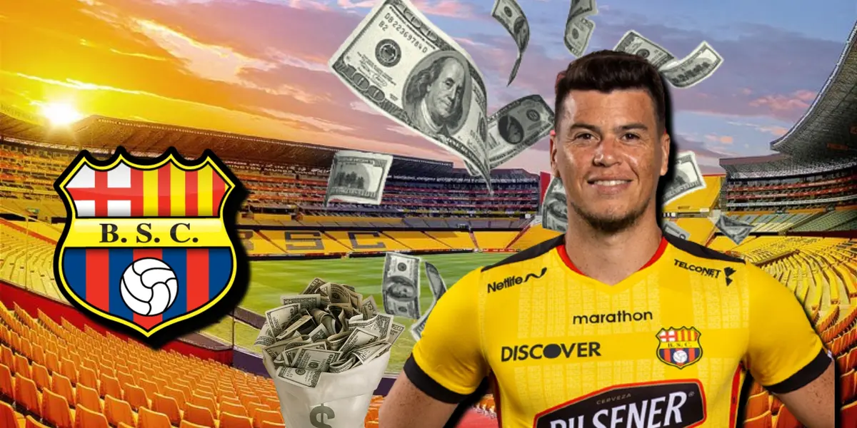 El jugador por el que Paco Rodríguez perdería su puesto en Barcelona SC, vale 1,2 millones