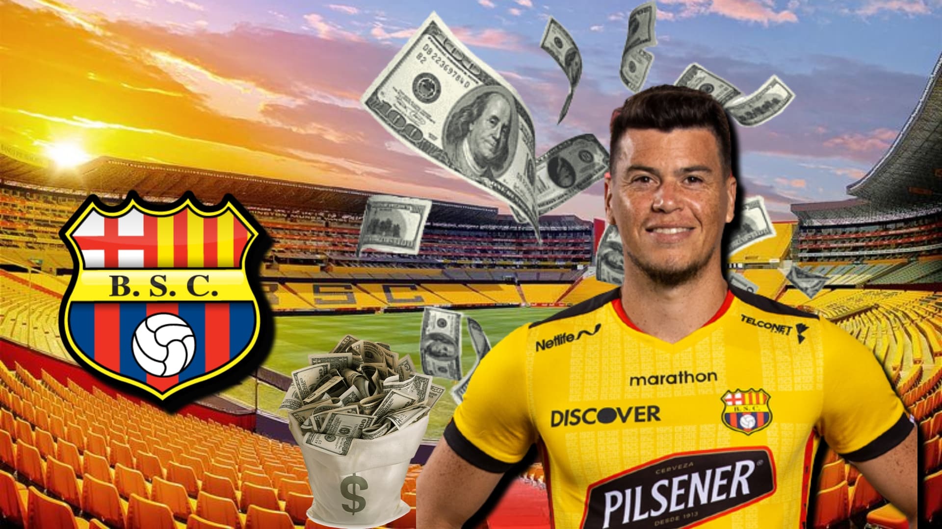 El jugador por el que Paco Rodríguez perdería su puesto en Barcelona SC, vale 1,2 millones