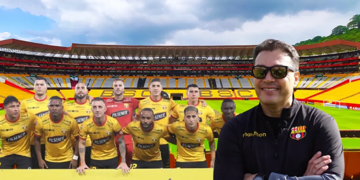 El jugador que abandonará Barcelona SC, tiene contrato hasta 2028, lo contrató Alfaro Moreno