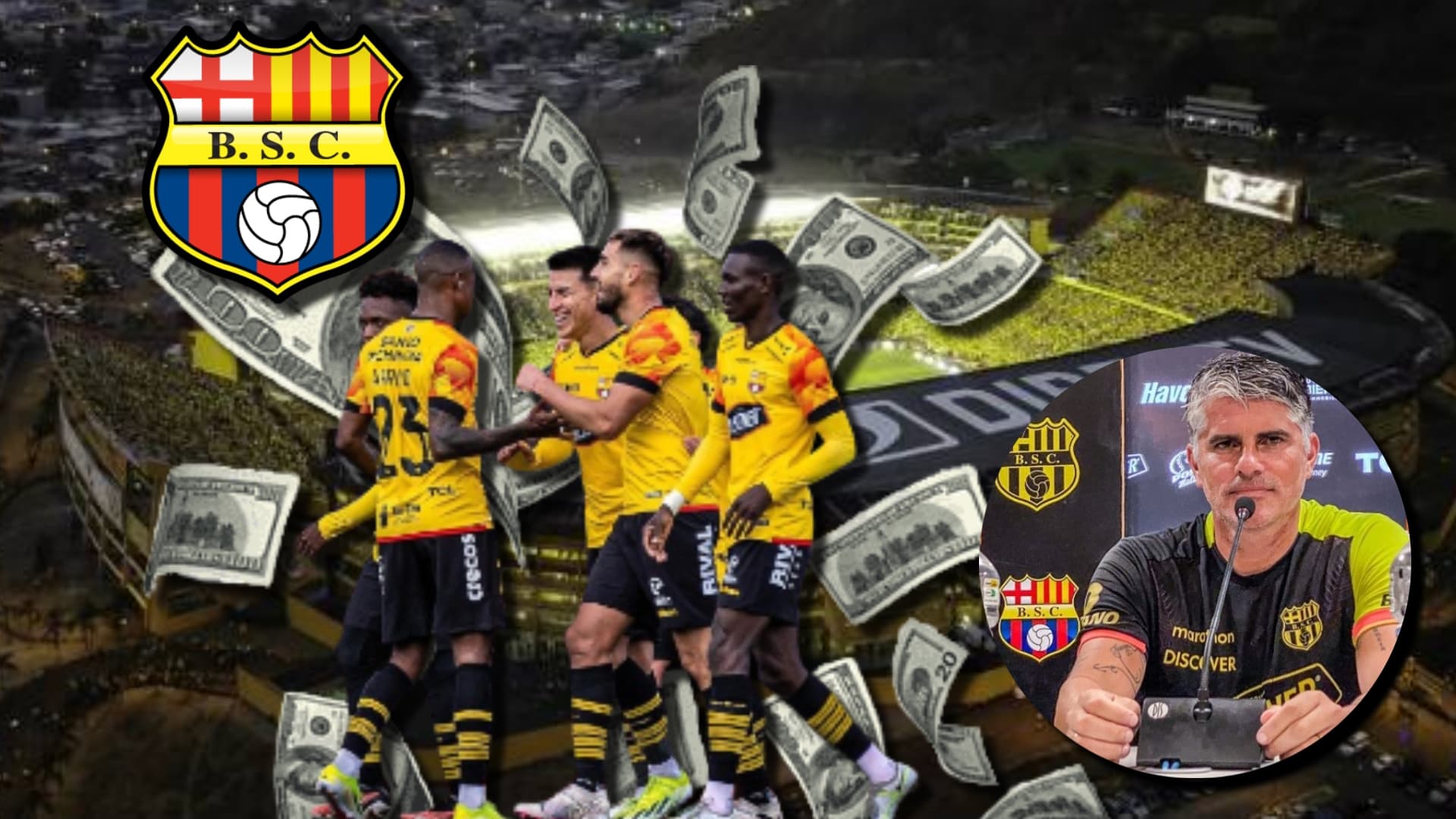El jugador que busca fichar el equipo de Barcelona SC, jugó en un campeón de América y vale 700 mil