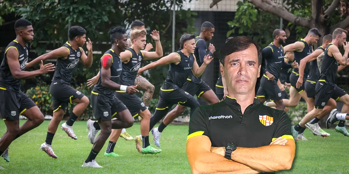 El jugador que en Barcelona SC quiere triunfar y lo ha dejado todo en cada entrenamiento. Asombró a Fabián Bustos