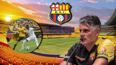 El jugador que recuperó Barcelona SC para enfrentar mañana al Mushuc Runa, López podría usarlo