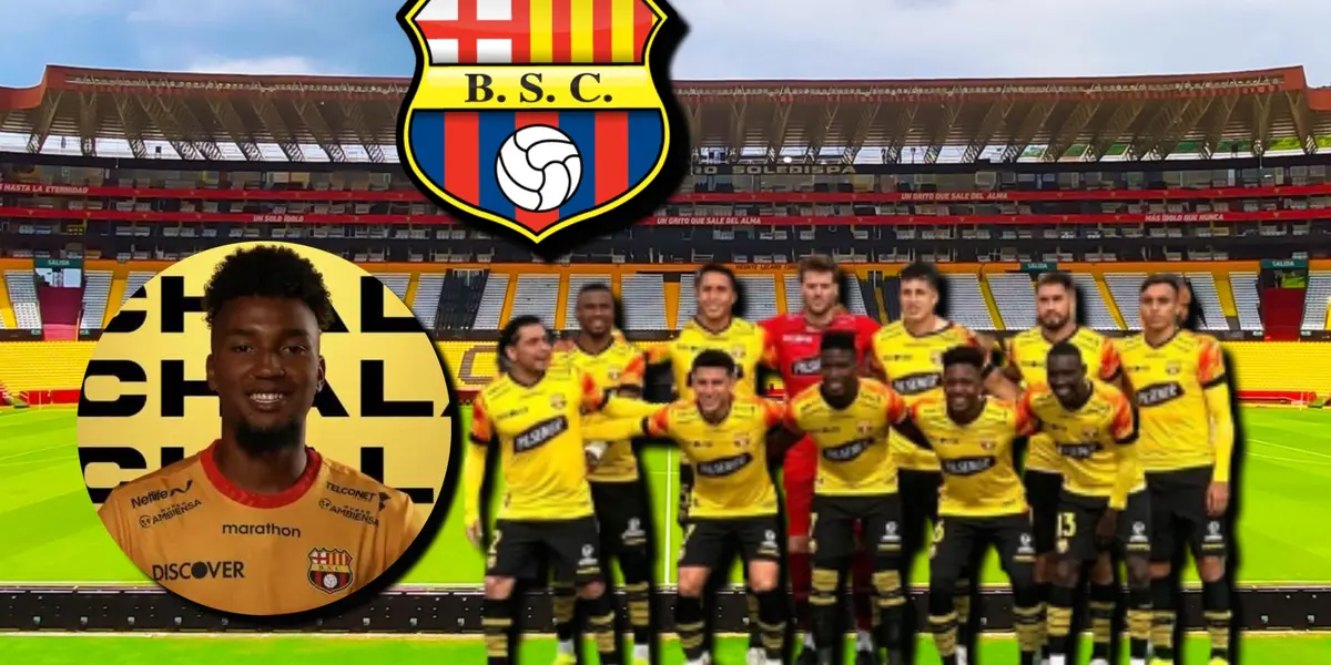 El jugador que sufre la llegada de Jhonnier Chalá a Barcelona SC, ahora será banca
