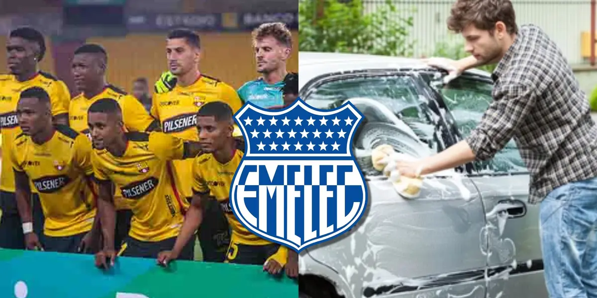 El jugador se puso la camiseta de Barcelona SC pero no dio la talla y finalmente se fue sin pena ni gloria