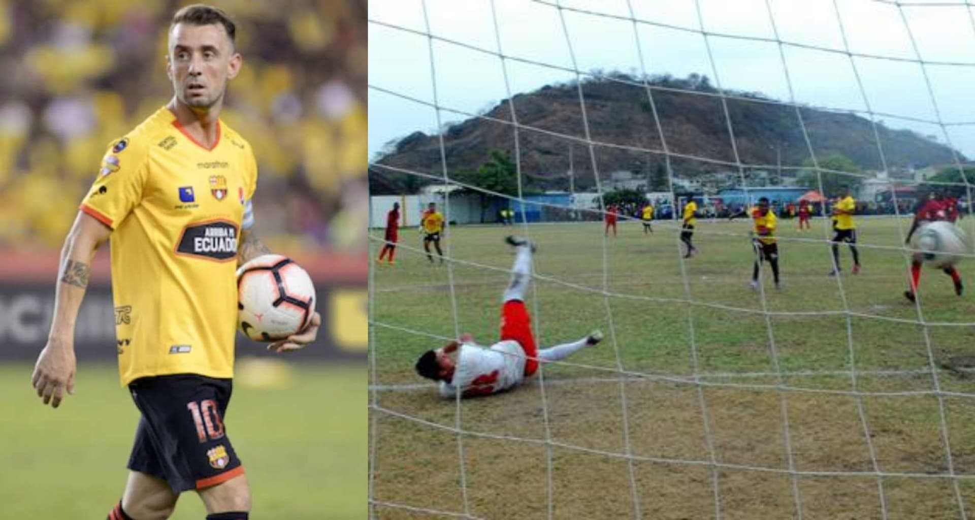 El jugador tenía todo para ser el nuevo Damián Díaz pero hoy está jugando en la Serie B del Fútbol Ecuatorianao