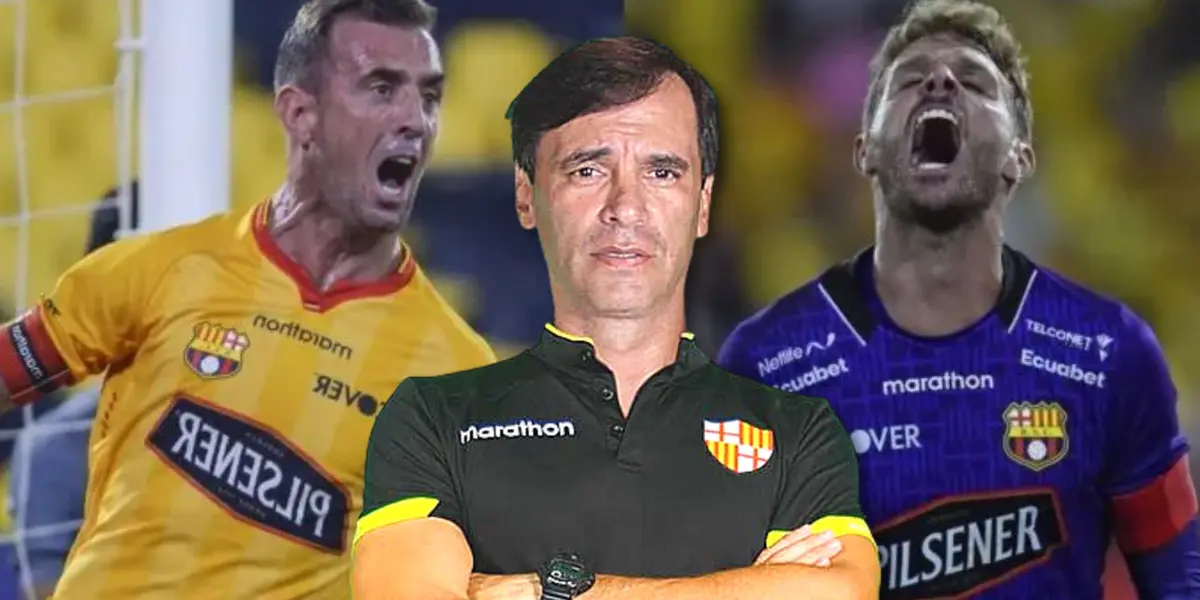El jugador tuvo sus primeros minutos como elemento de Barcelona SC y no defraudó. A Fabián Bustos dejó asombrado