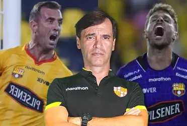El jugador tuvo sus primeros minutos como elemento de Barcelona SC y no defraudó. A Fabián Bustos dejó asombrado