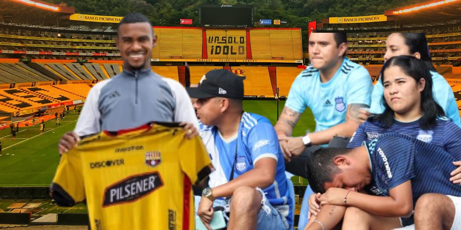 El llanto de las coquetas al ver a Dixon Arroyo en Barcelona SC