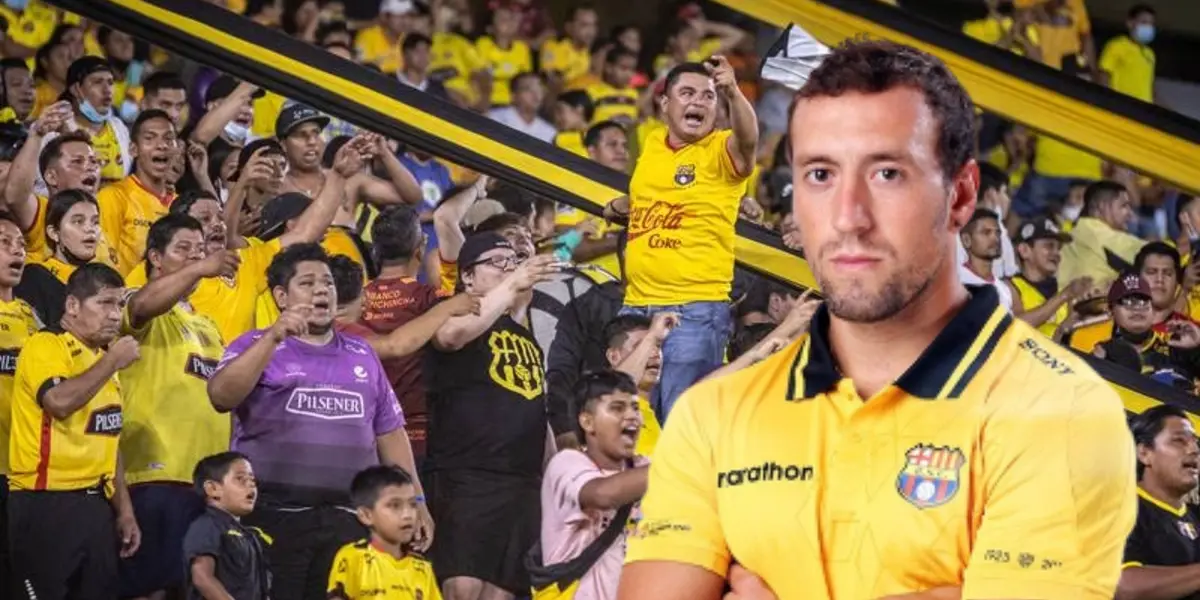 El nuevo equipo de Brahian Alemán, llegó a ser odiado en Barcelona SC