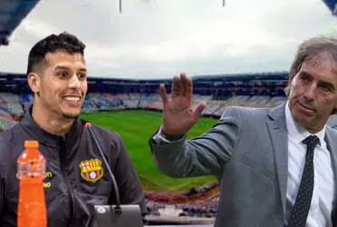 El nuevo volante amarillo aclaró la situación que vivió junto al estratega uruguayo