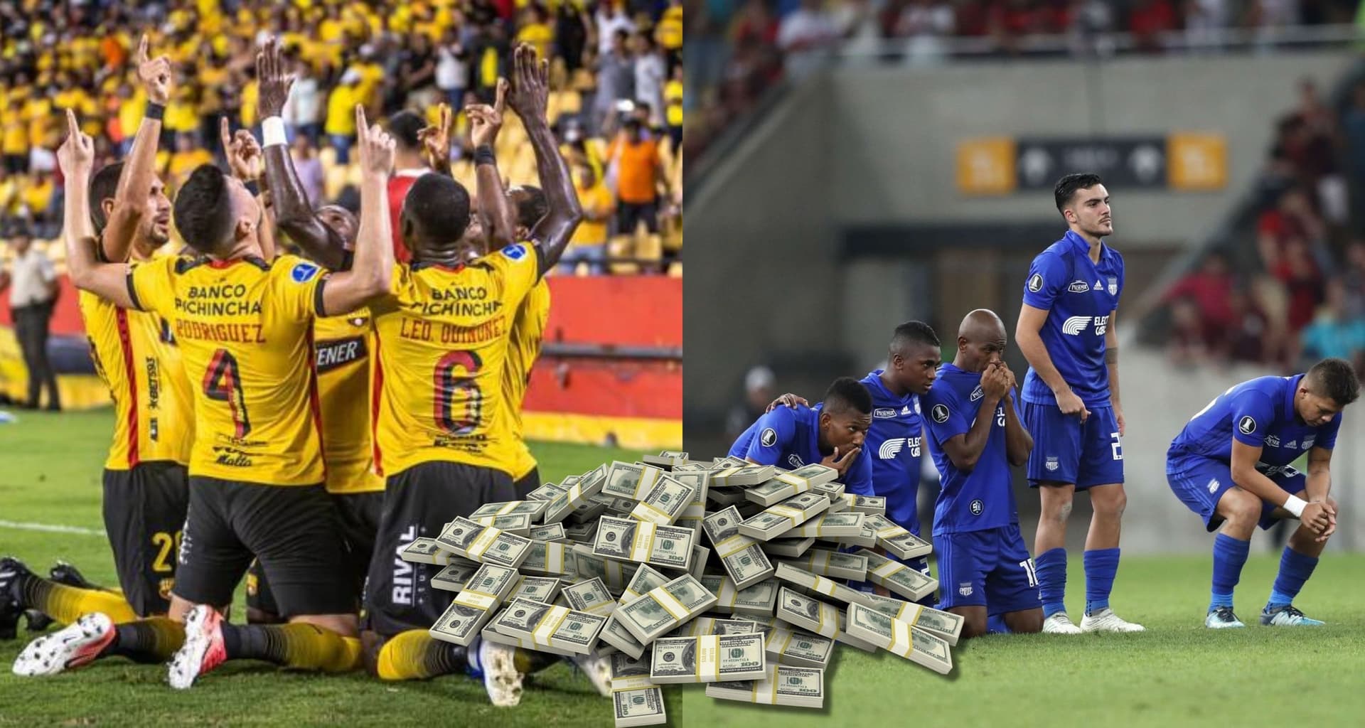 El plantel de Barcelona SC es mucho más cara que la de Emelec, que está tasada en apenas 5 millones