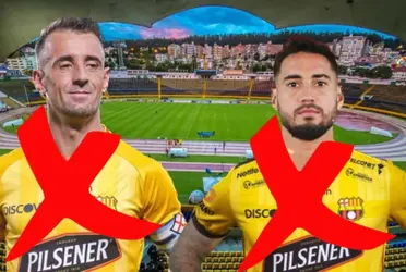 El 'polaco' Fydriszewski y Damián Díaz no estarán presentes para las dos siguientes fechas que tendrán que jugar el Barcelona SC.