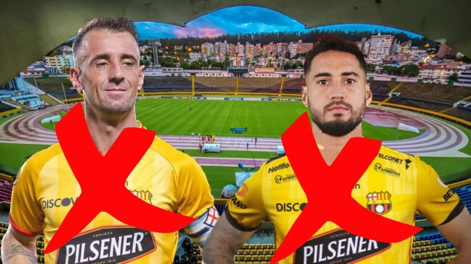 El 'polaco' Fydriszewski y Damián Díaz no estarán presentes para las dos siguientes fechas que tendrán que jugar el Barcelona SC.